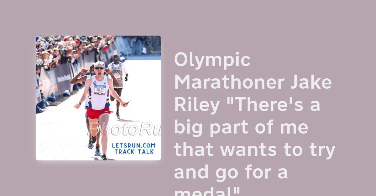 Olympic Marathoner Jake Riley