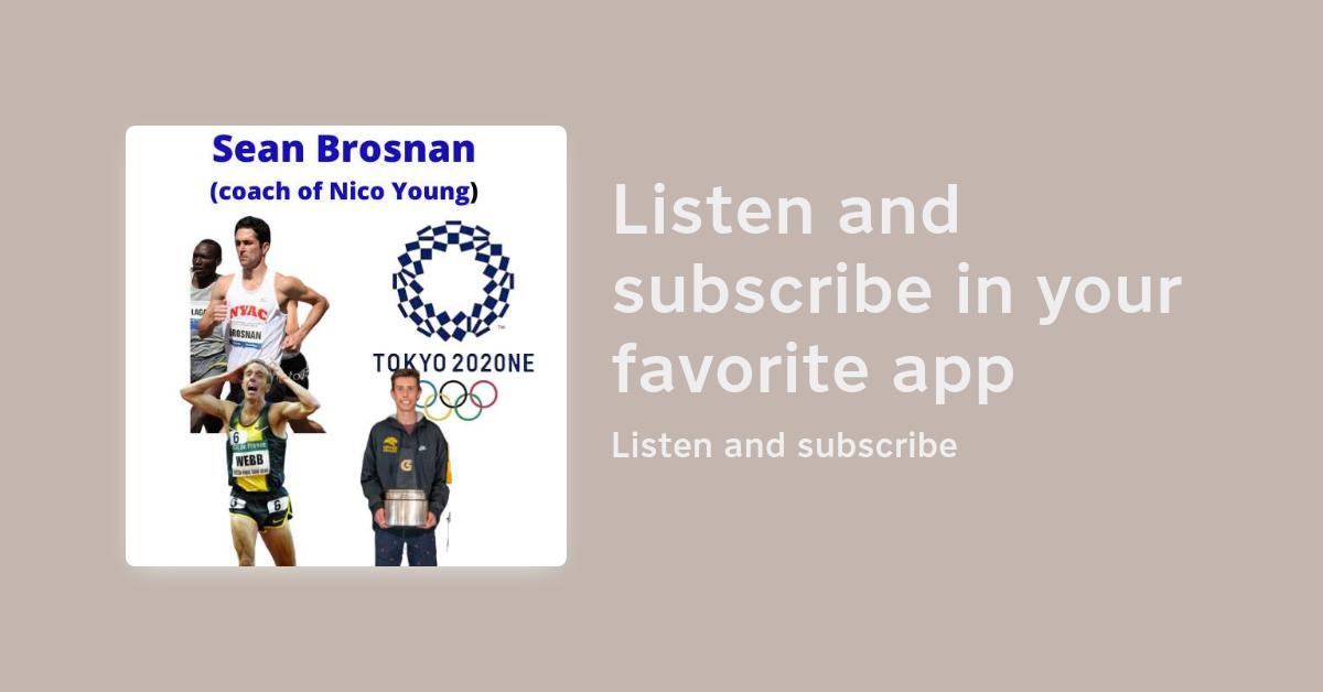 Sean Brosnan Coach of Nico Young, Tokyo Cancelled, Webb vs Centro vs Symmonds, - Vimarsana News