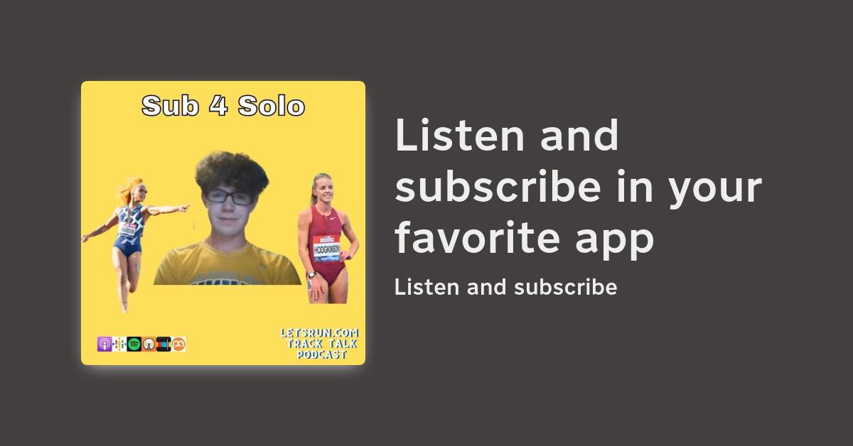 Sha'Carri Returns, Gary Martin (Guest), Keely Impresses, False Start, and High School 800 Record Books Nearly Rewritten - Vimarsana News