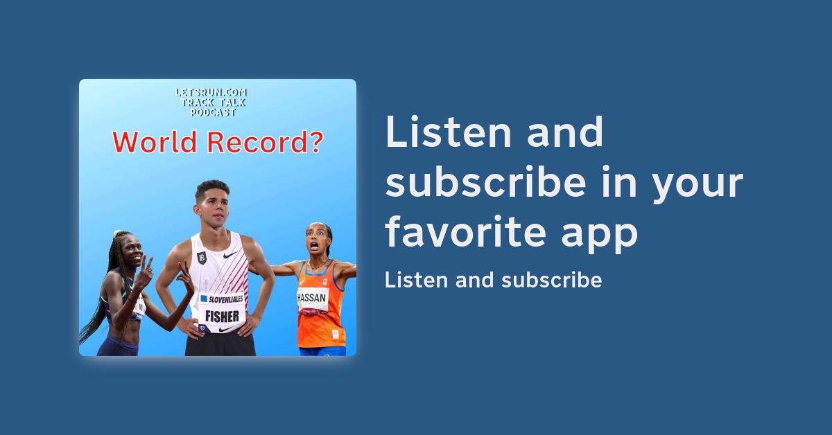 Grant Fisher World Record Attempt?, NBIGP Delivers, London is Loaded, Ben Rosario (Guest) - Vimarsana News