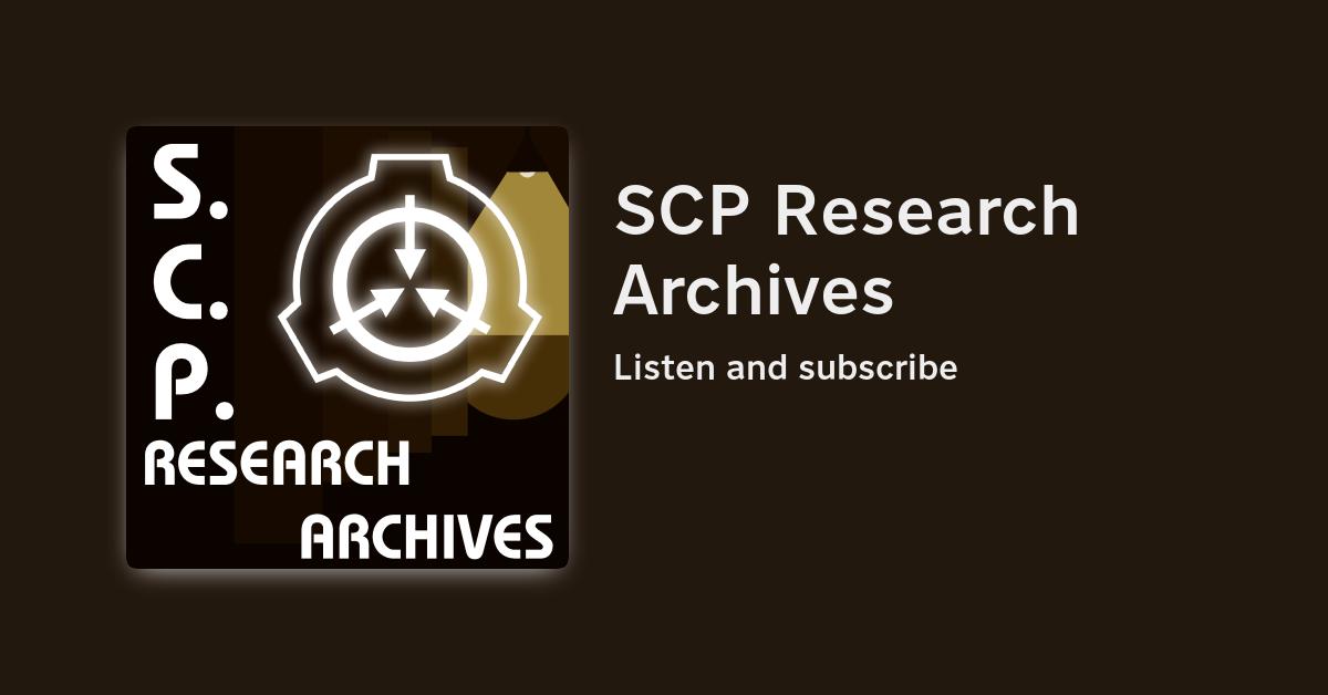 SCP Foundation Audio Archive